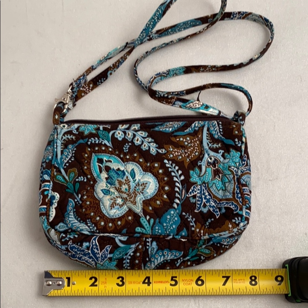 Vera Bradley Java Blue Multicolor Small Shoulder … - image 3